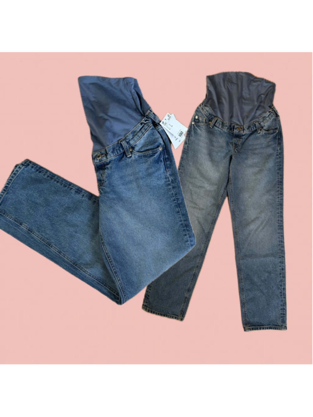H&M Maternity Straight Leg Jeans – Size S NWT
